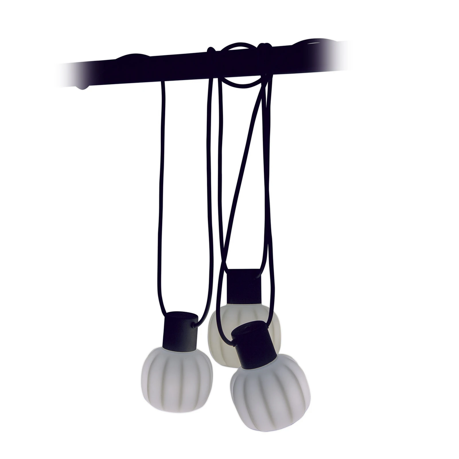 Martinelli Luce Kiki Cadeia de luzes de exterior com 3 luzes