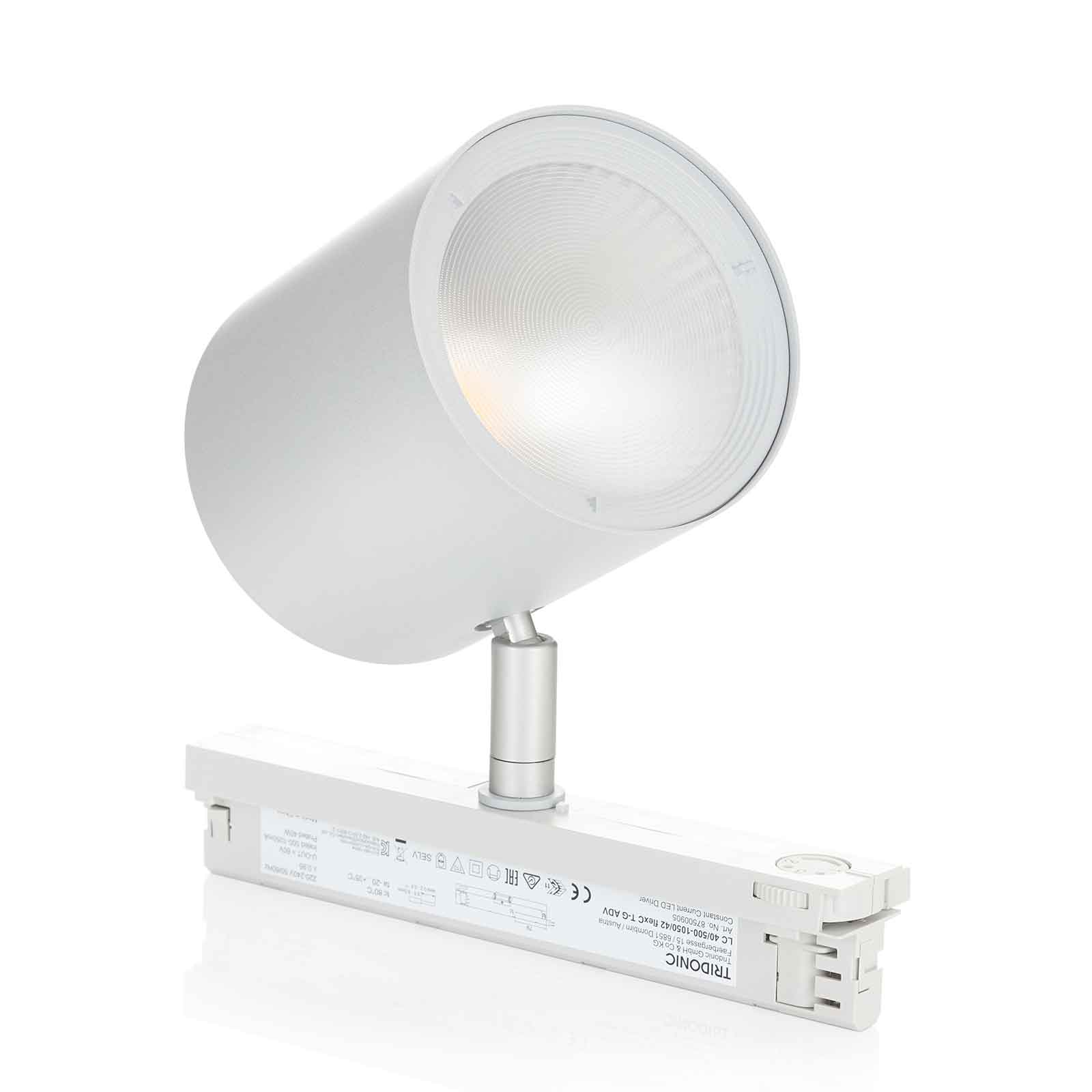 Arcchio Levi skinnespot 3.000 K 40° 31 W 3303 lm - 3-fase strømskinne - skinnesystem - moderne lampe stue/spisestue - aluminium, plast