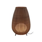 Bover LED terraslamp Amphora, 123 cm grafietbruin/bruin