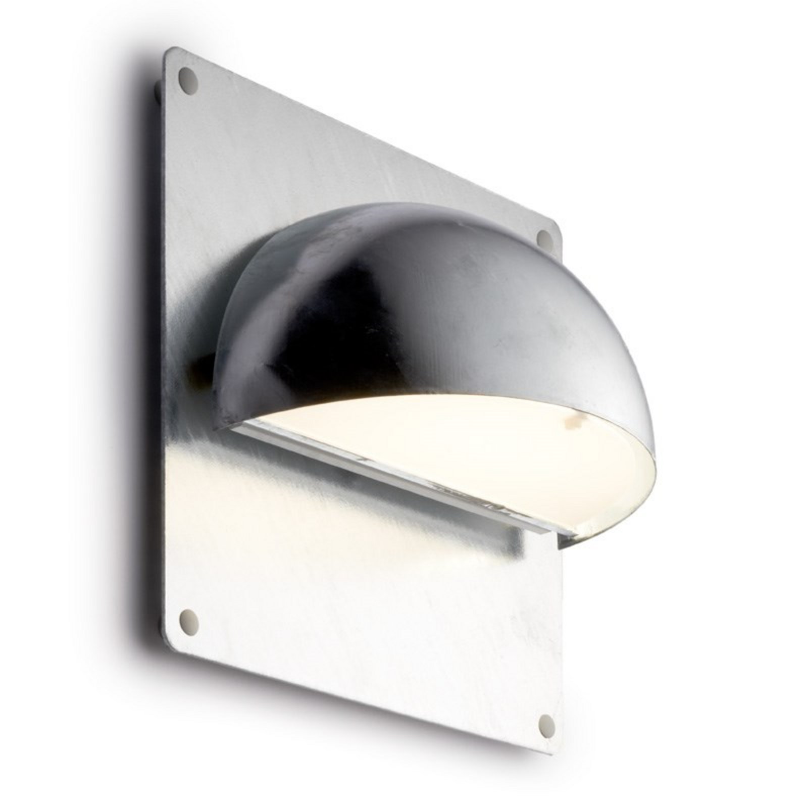 Rørhat Placă Spate 30x30 Galvanised - LIGHT-POINT