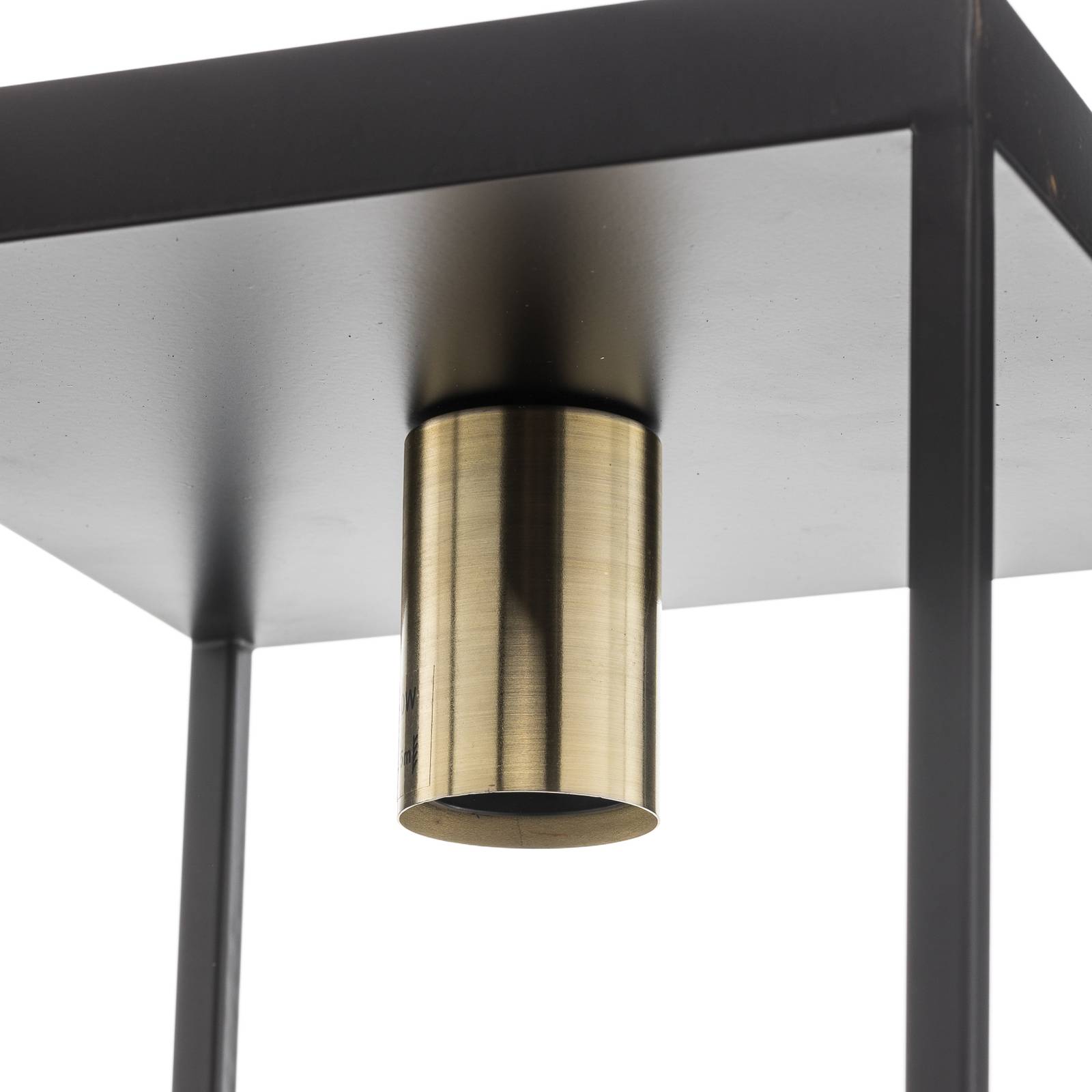 Lampa sufitowa Ruben, czarna