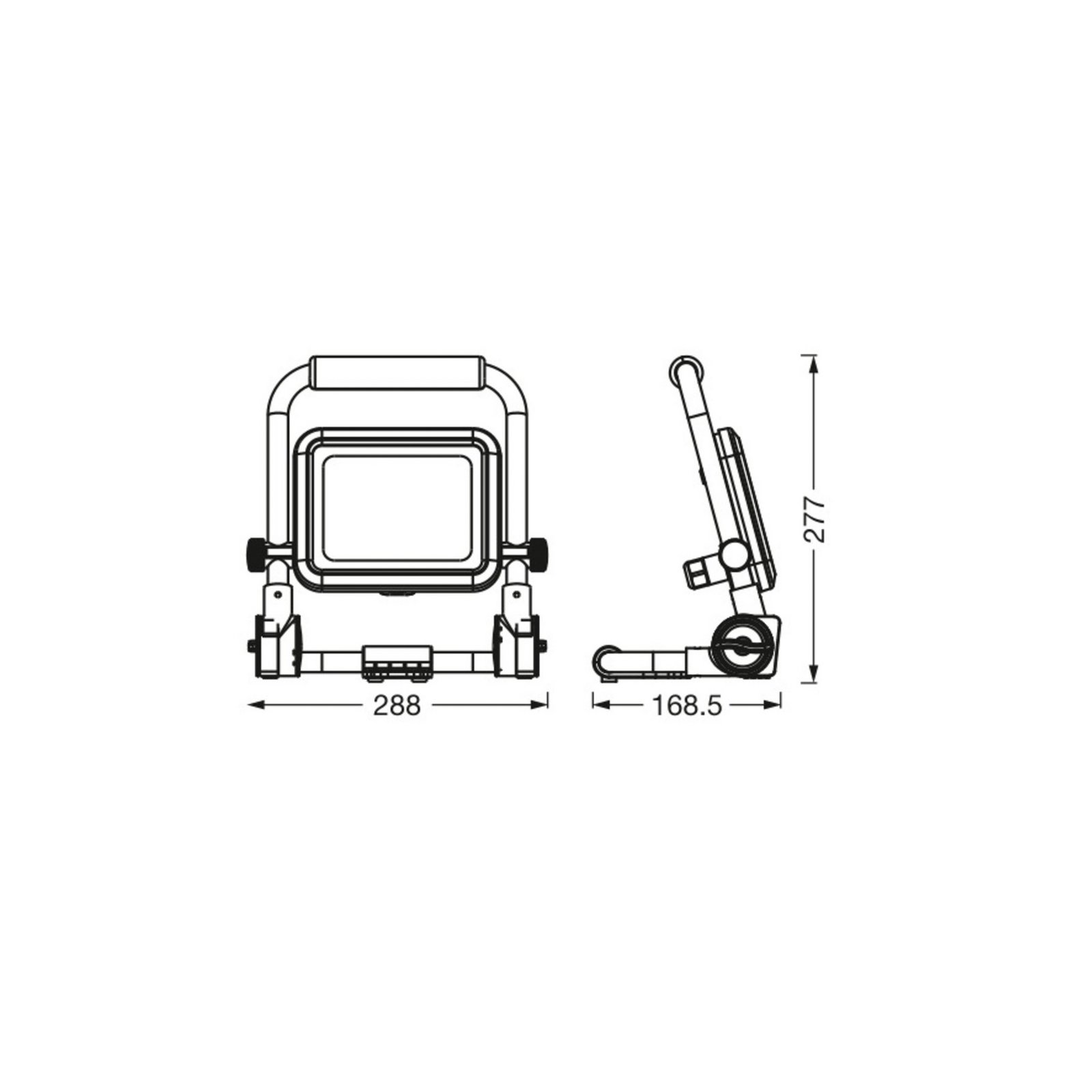 OSRAM VALUE LED radna svjetiljka, 30 W, crna, IP54, 6500 K