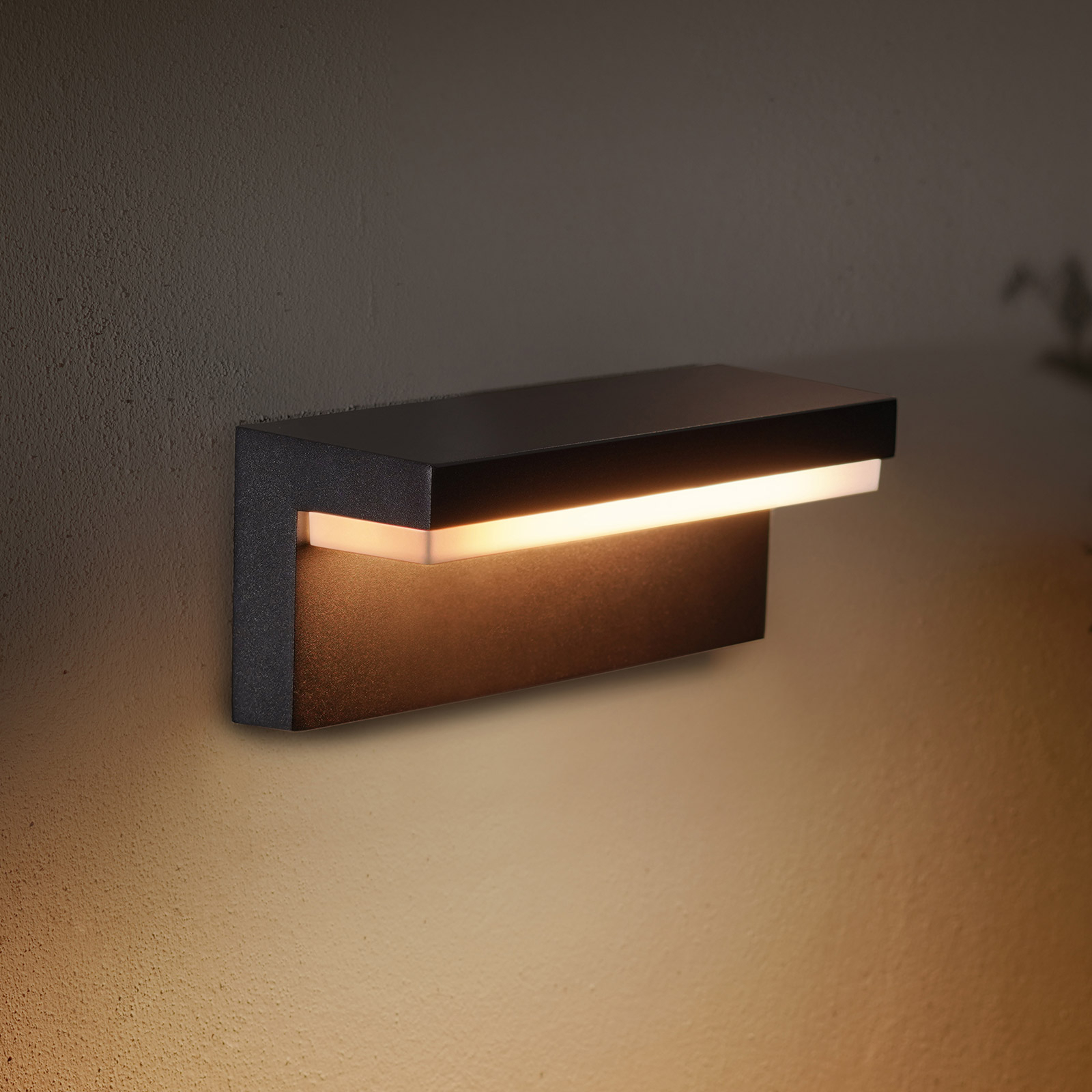 Philips Hue WACA Nyro LED zunanja stenska svetilka črna