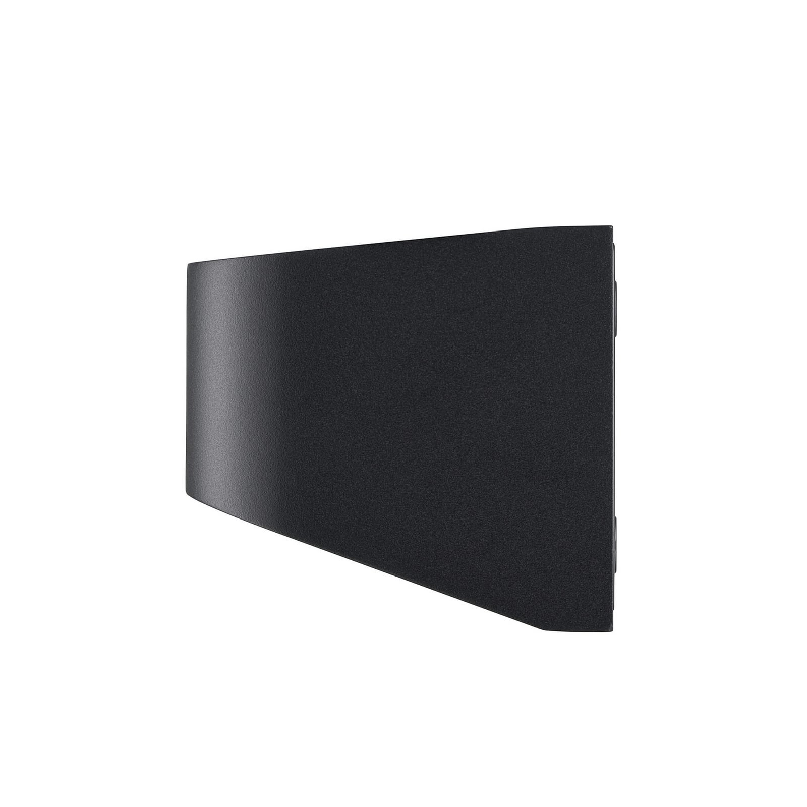 LED solární venkovní nástěnné svítidlo Marcellio, černá, se senzorem, IP54