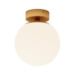 Bidolo Ceiling Lamp IP44 Brass - Lucande