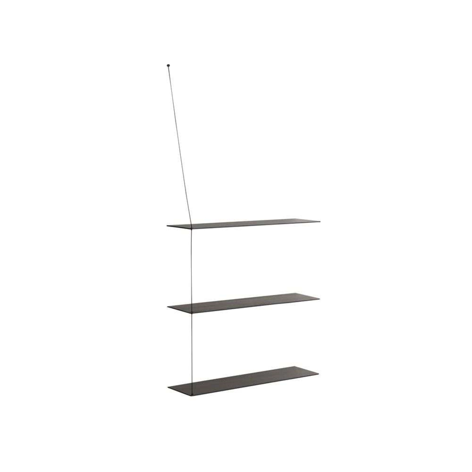 Stedge Add-on Shelf L80 Black - Woud