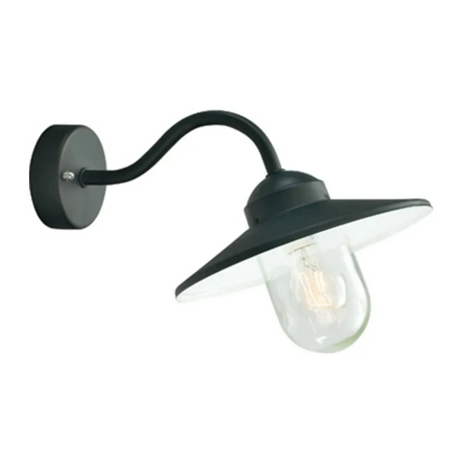 Karlstad Outdoor Wall Lamp Black - Norlys