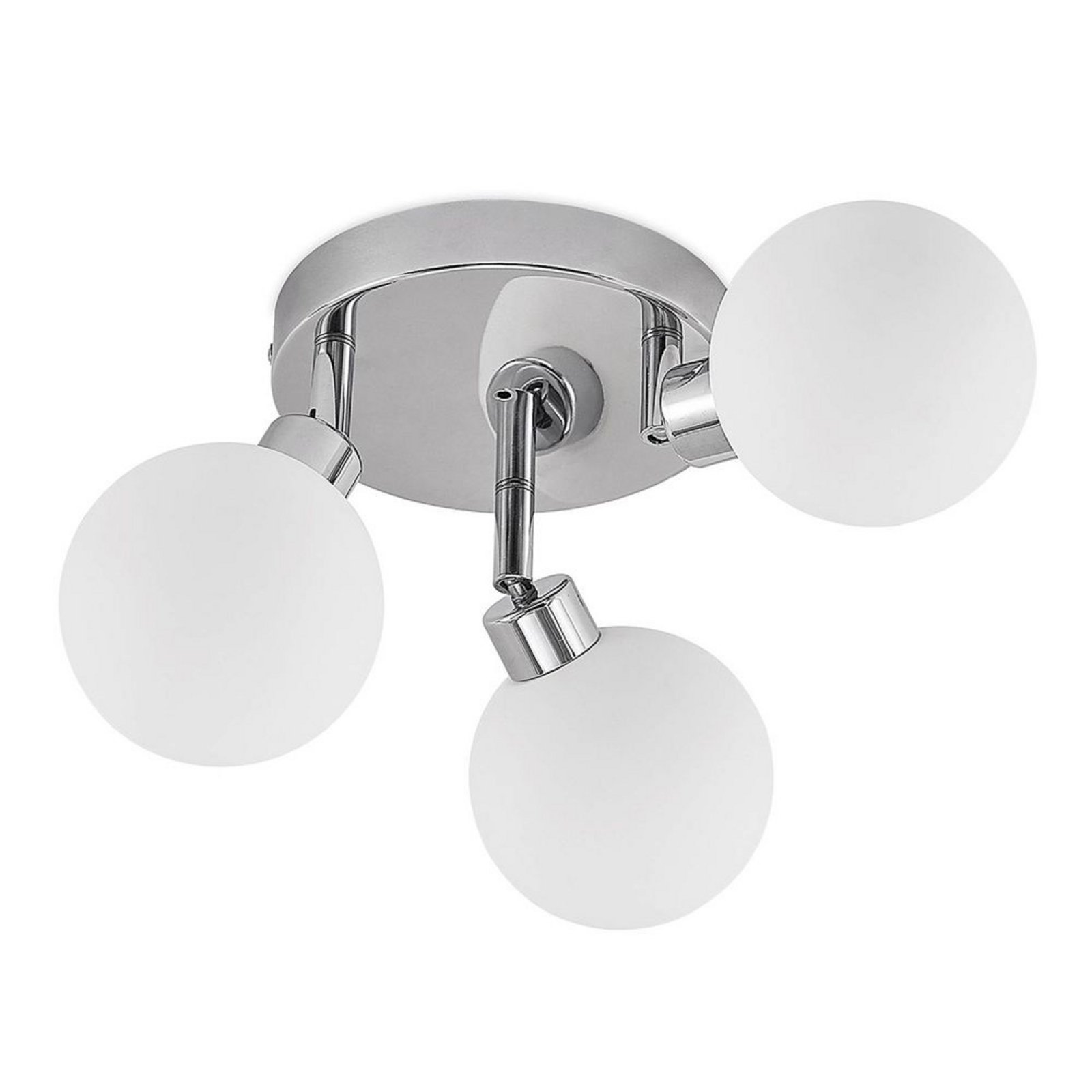 Zaniba 3 Round Plafonieră Chrome - Lindby