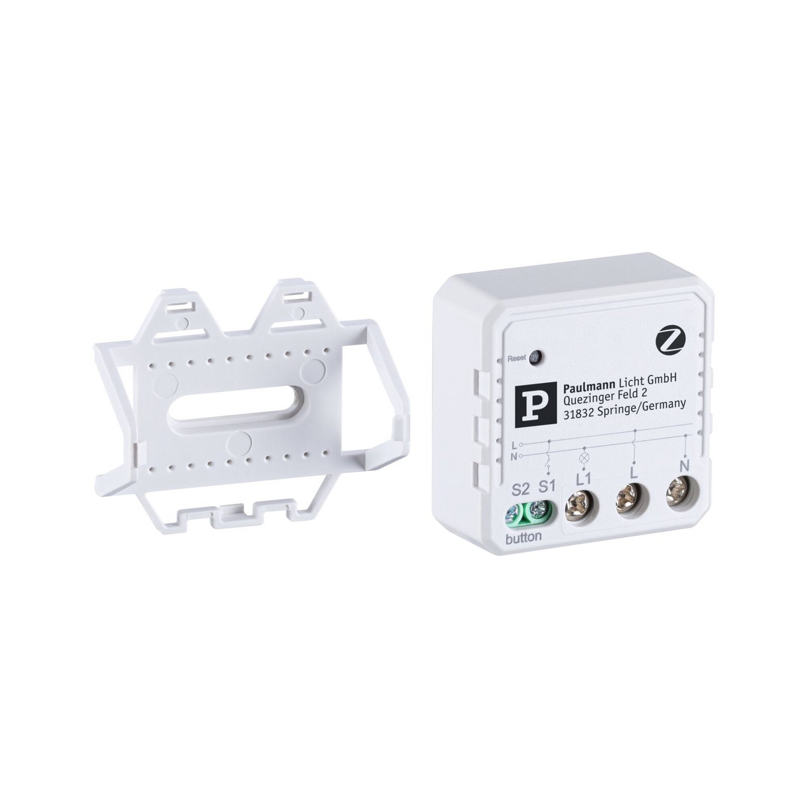 Paulmann Smart flush-mounted actuator, Zigbee 3.0, white, IP20