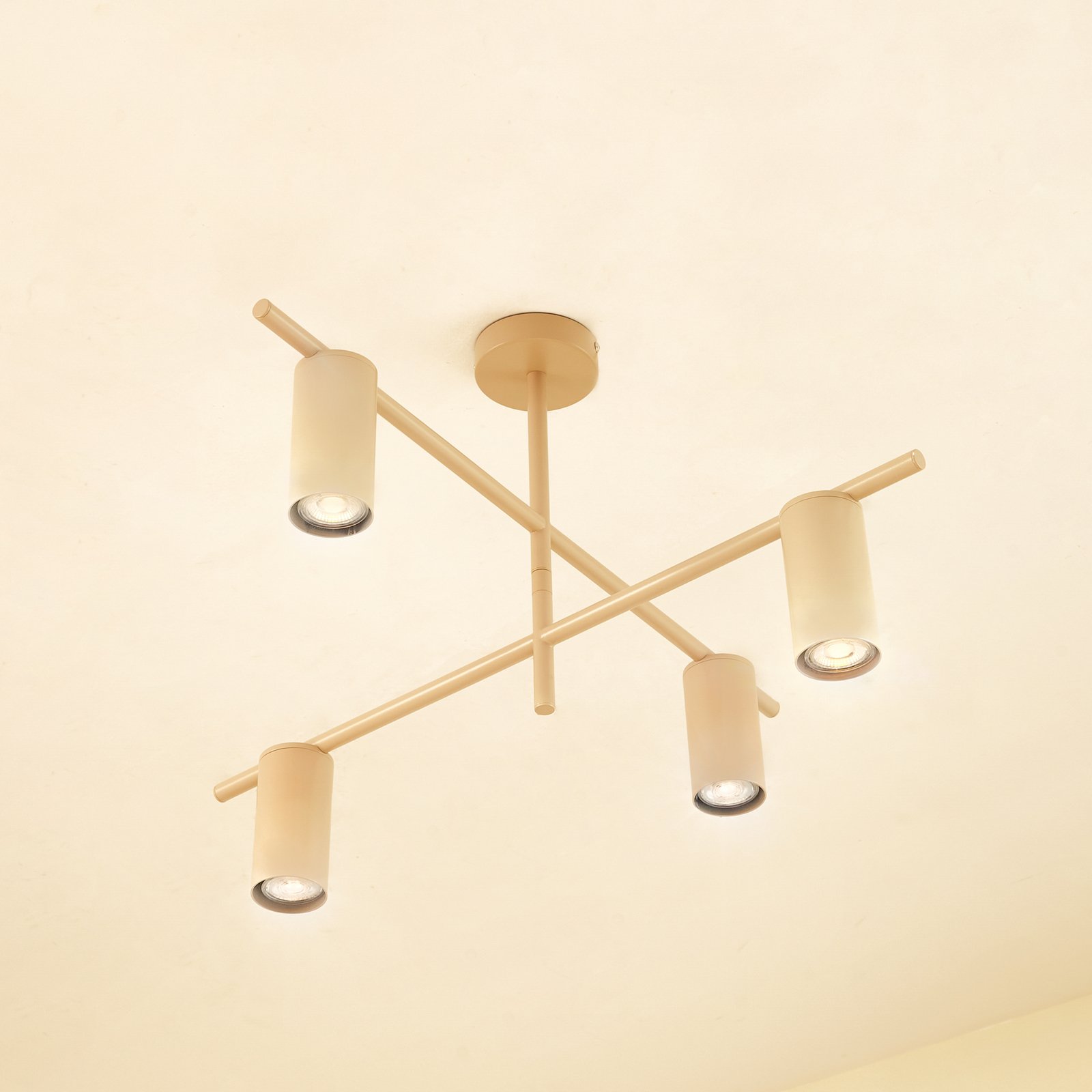 Marilou Ceiling Lamp Beige - Lindby