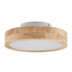 Lanira LED Lámpara de Techo Ø30 Oak - Lindby