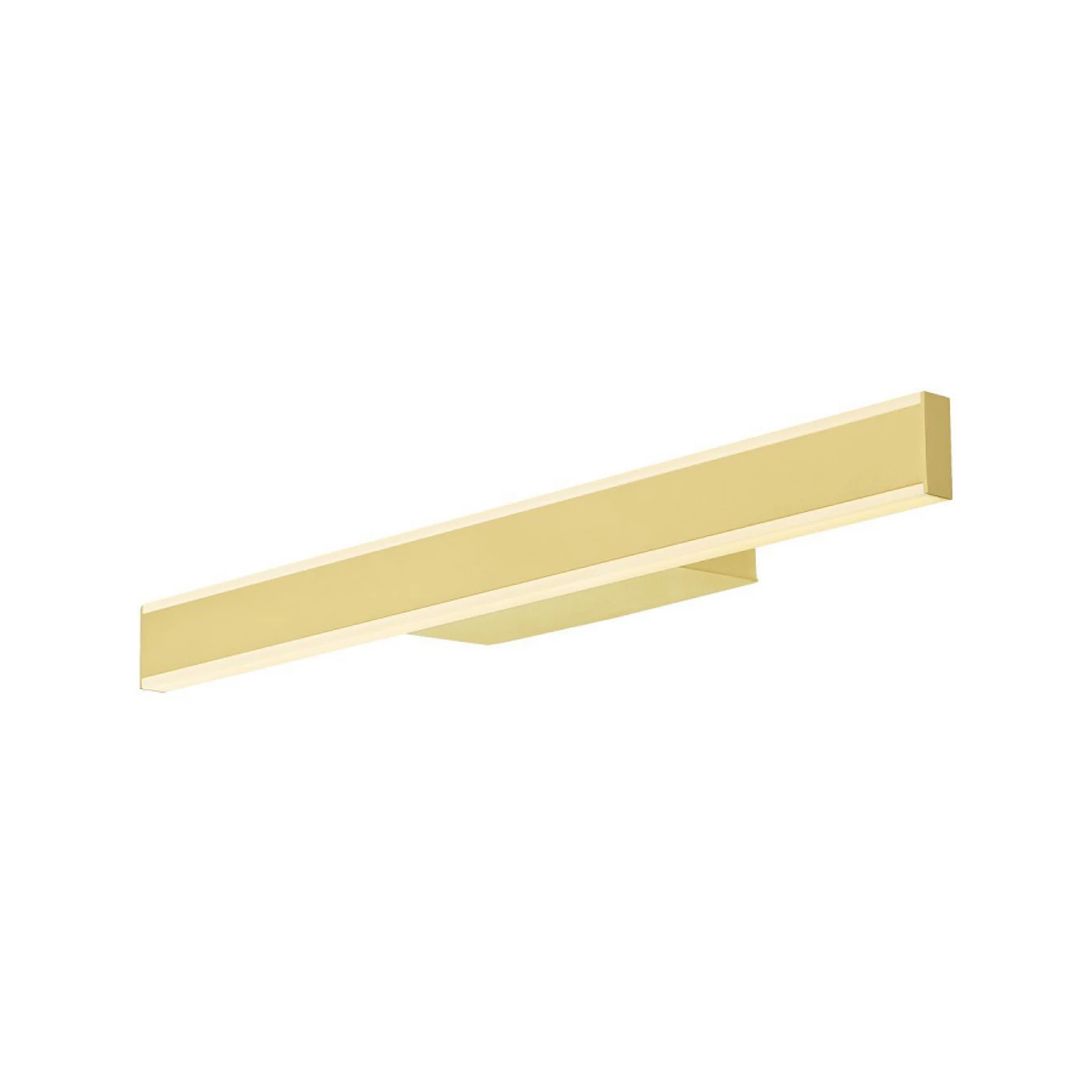 SLV aplique LED para baño One Linear, 52 cm, color latón