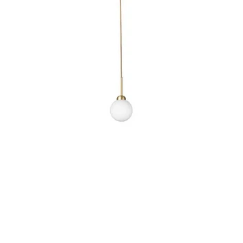 Apiales 1 Lámpara Colgante Brass/Opal - Nuura