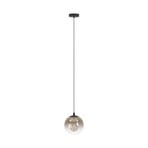 EGLO hanglamp ARISCANI 1, Ø 20 cm, 1-lamp, zwart/koper