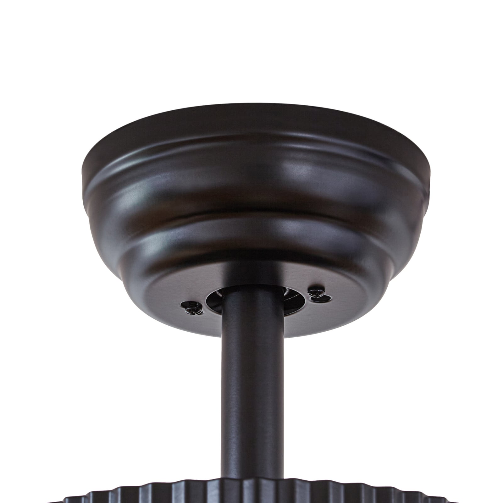 Ventilateur de plafond Lucande Silvaris Ø 132 cm, aspect bois, courant continu, Ventilateur de plafond Lucande Silvaris Ø 132 cm, aspect bois, courant continu,