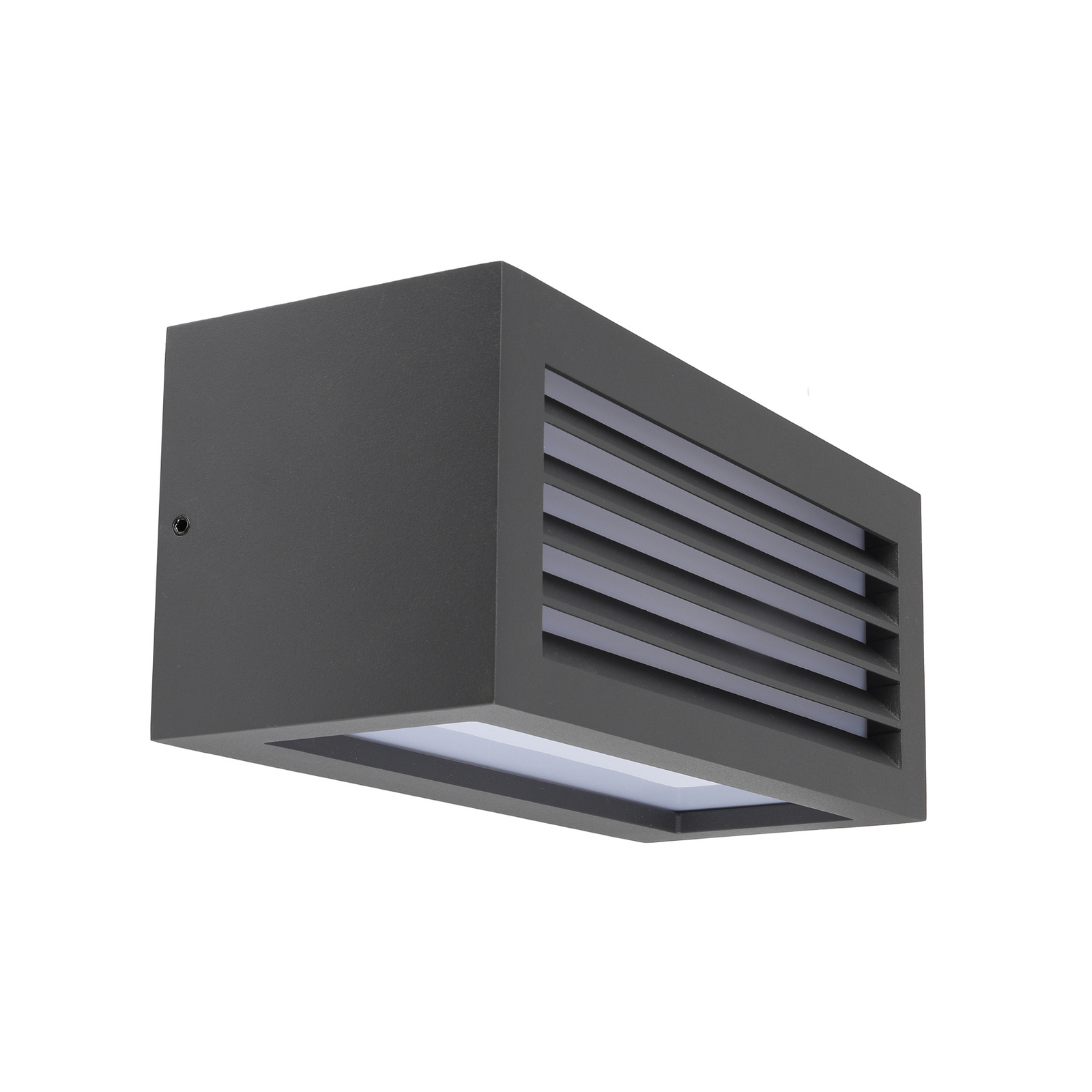 Außenwandlampe Rilongo abgeblendet, up/down, Alu, dunkelgrau Außenwandlampe Rilongo abgeblendet, up/down, Alu, dunkelgrau