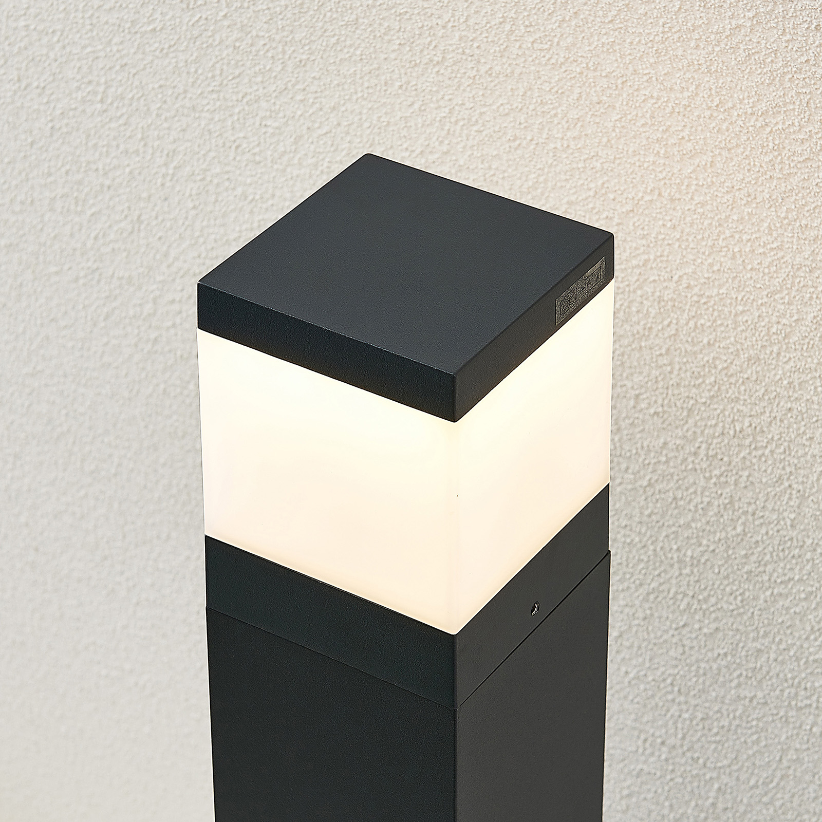 Litas Square LED Lámpara Jardín Dark Grey - Lindby