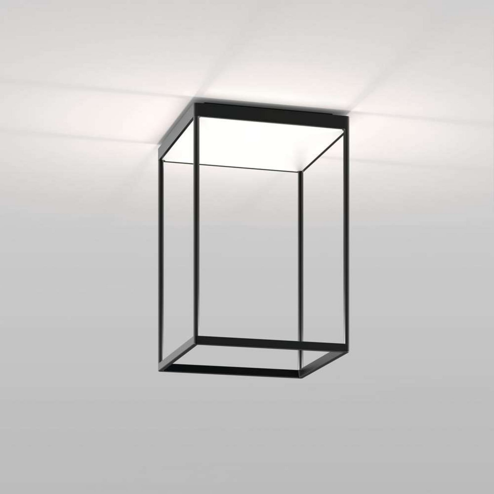 Reflex 2 LED-loftlampe hvid/sort 45 cm, Serien.lighting Serien Lighting - Stue - Aluminium