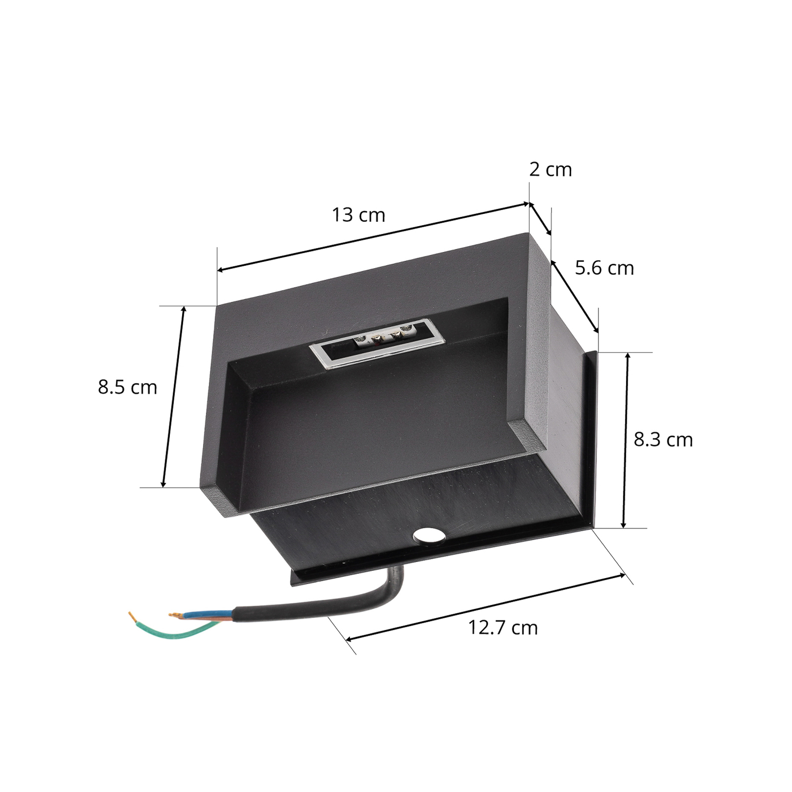 Applique Mitja, a LED di 3 W, IP65