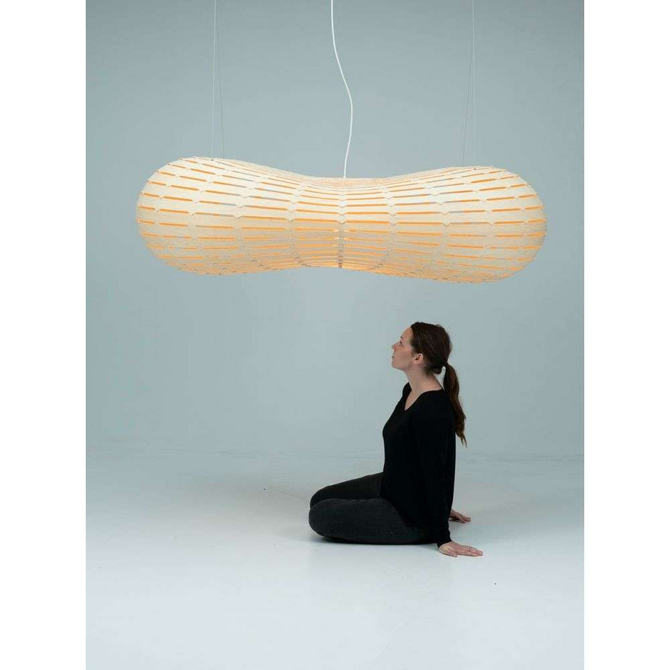 david trubridge Cloud Taklampa Large Bamboo, trä från david trubridge