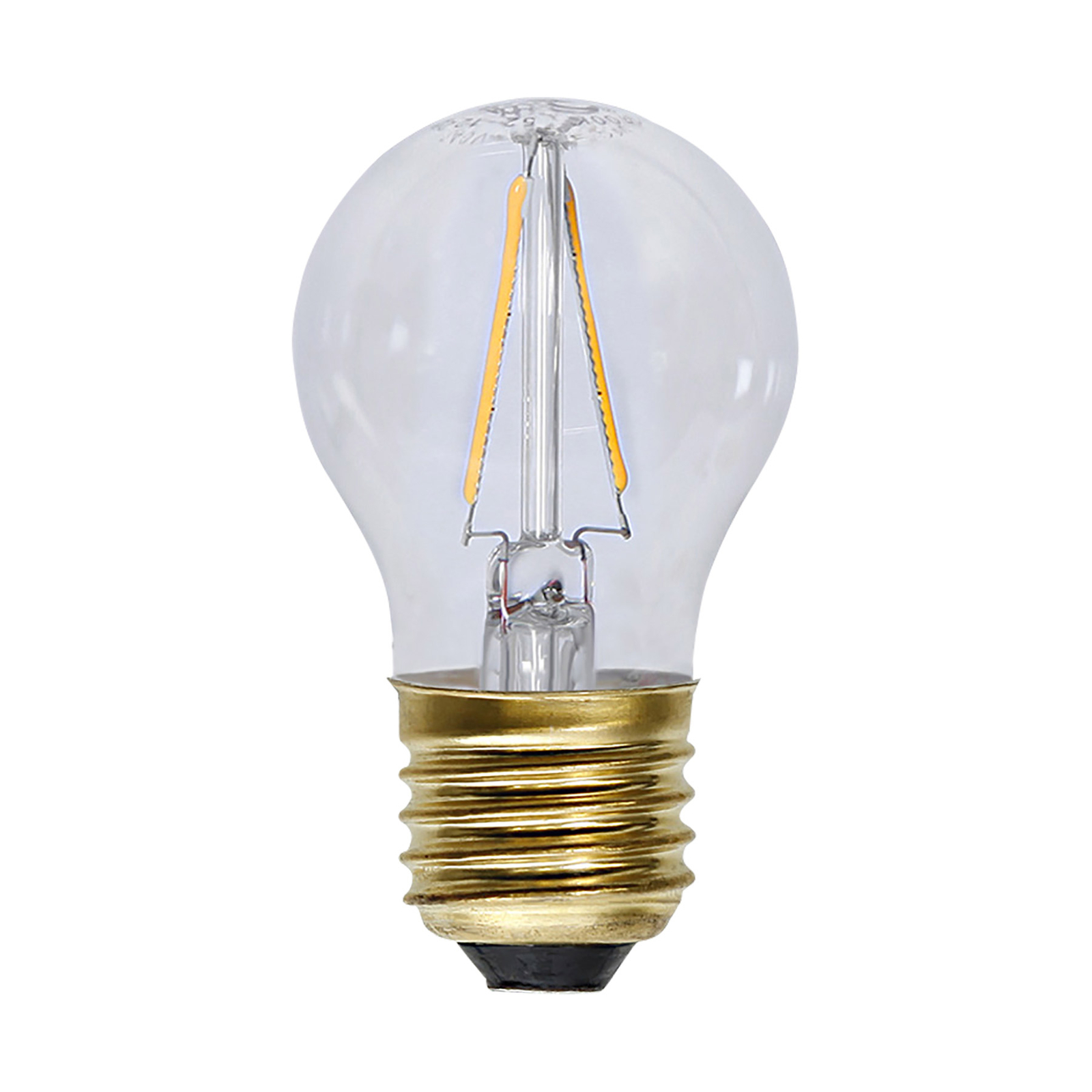 LED žárovka E27 G45 filament 1,5W 2100 K Soft Glow