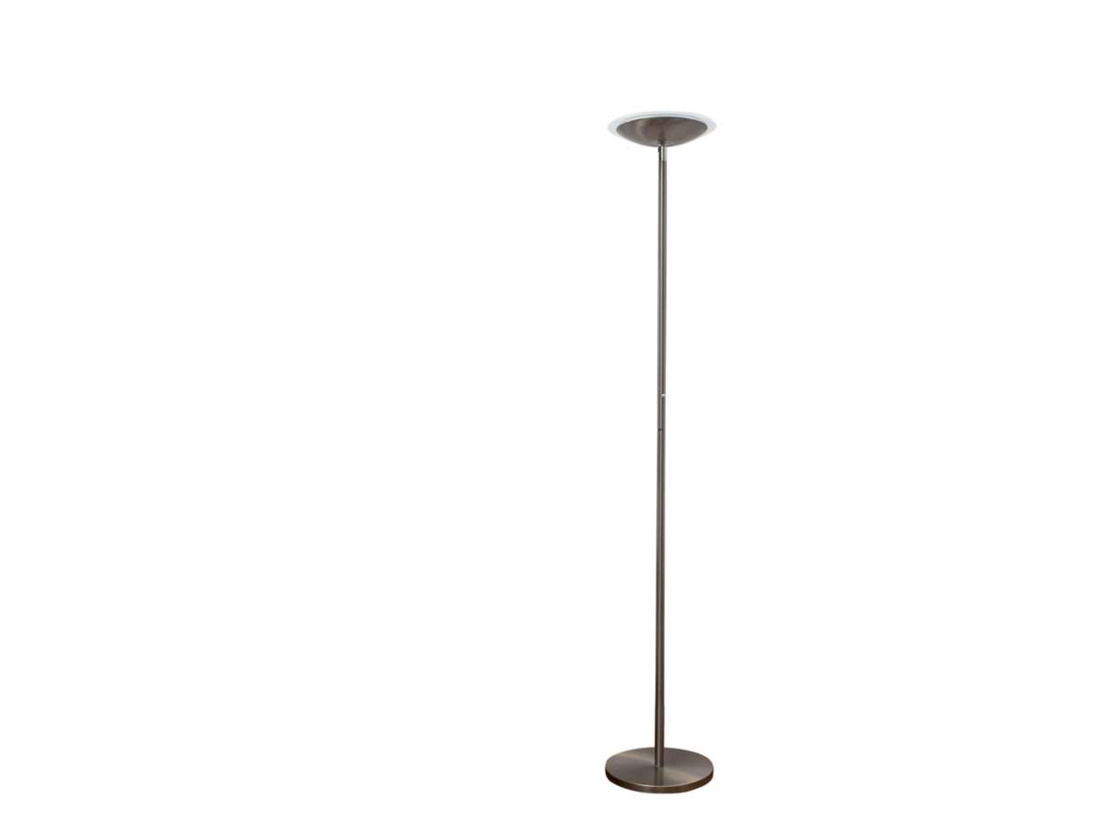 Malea LED Lampadar Matt Nickel - Lindby