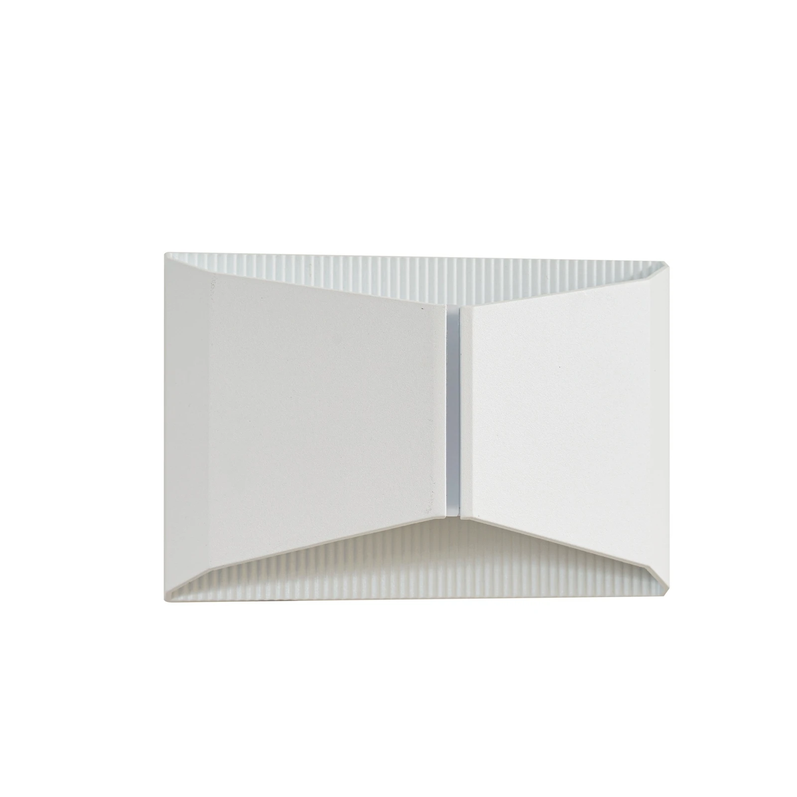 Lindby LED-Außenwandleuchte Anlira, weiß, Up & down, IP65