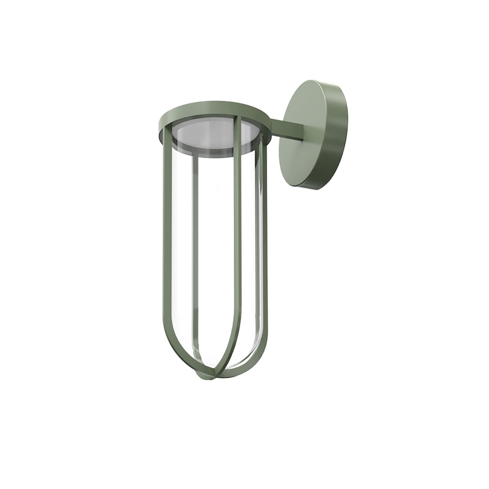 In Vitro Outdoor Wall Lamp Pale Green - Flos
