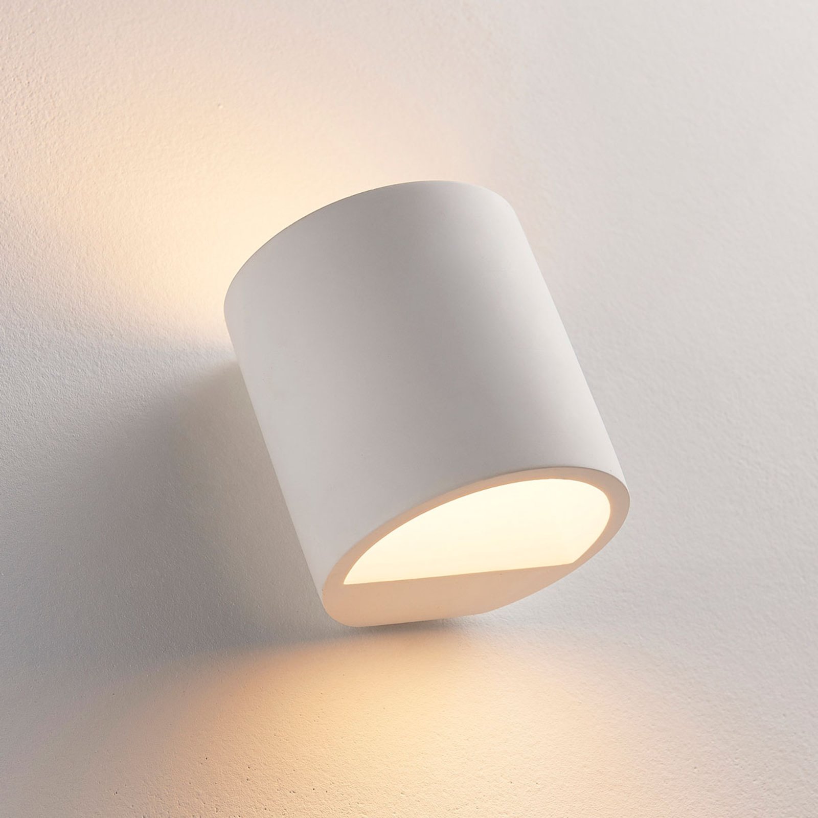 Krista Aplique de Pared Cast White - Lindby