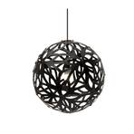 Floral Lustră Pendul Ø60 Black - David Trubridge