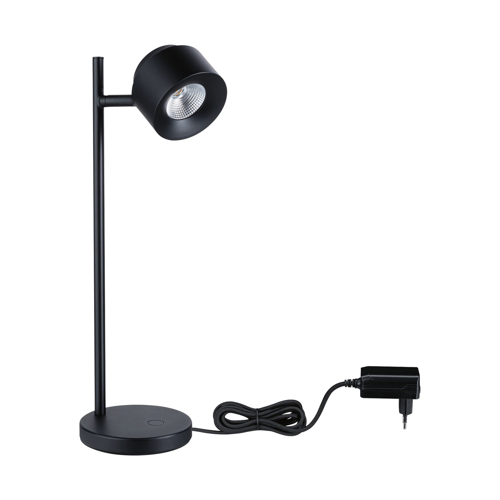Puric Pane Tafellamp L 3-step Zwart - Paulmann