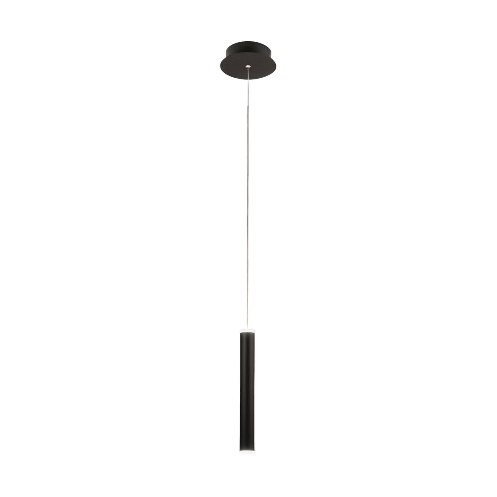 LED-Hängeleuchte Prado, 1-flammig, schwarz, dimmbar