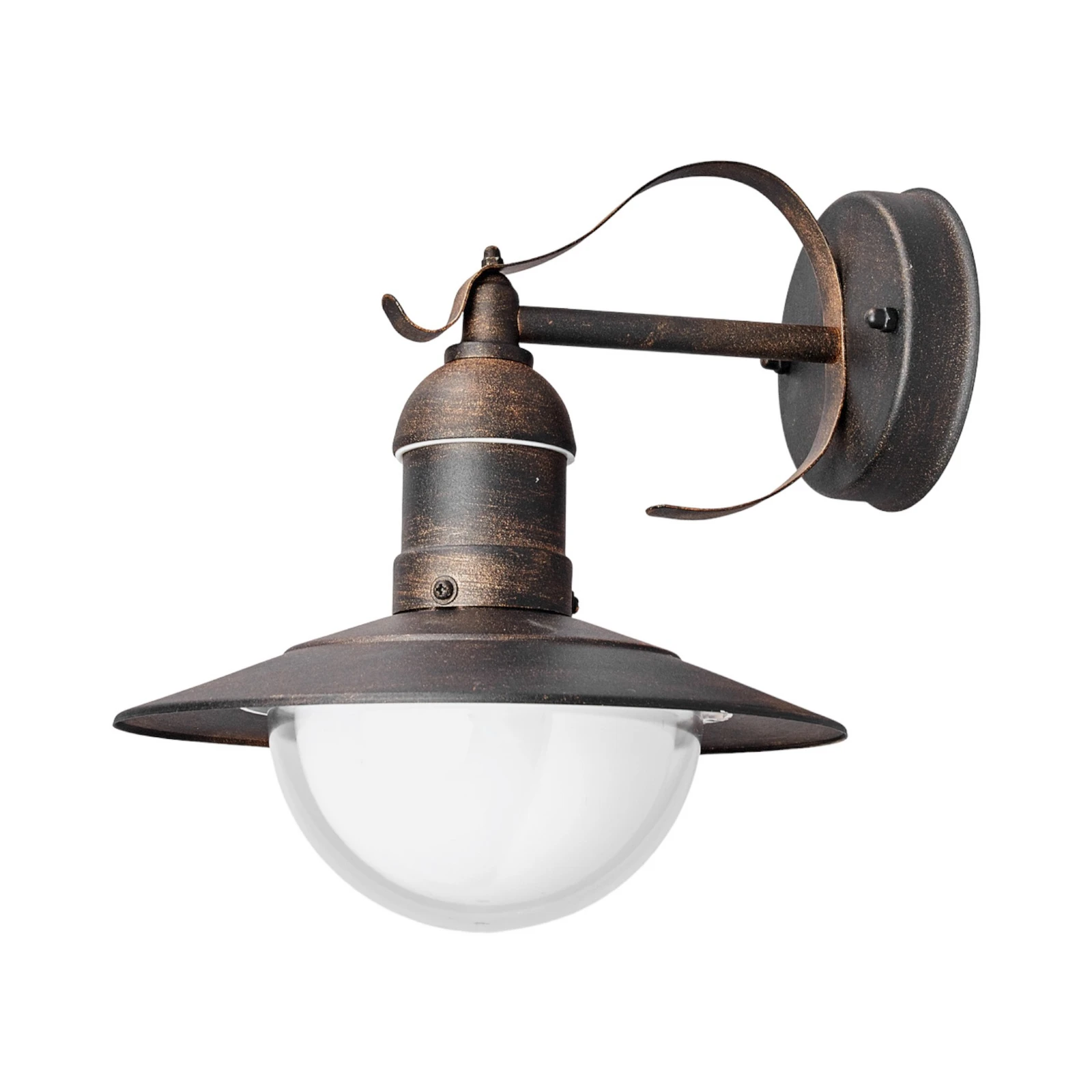 Applique d'extérieur LED Lindby Clea, largeur 24 cm, métal