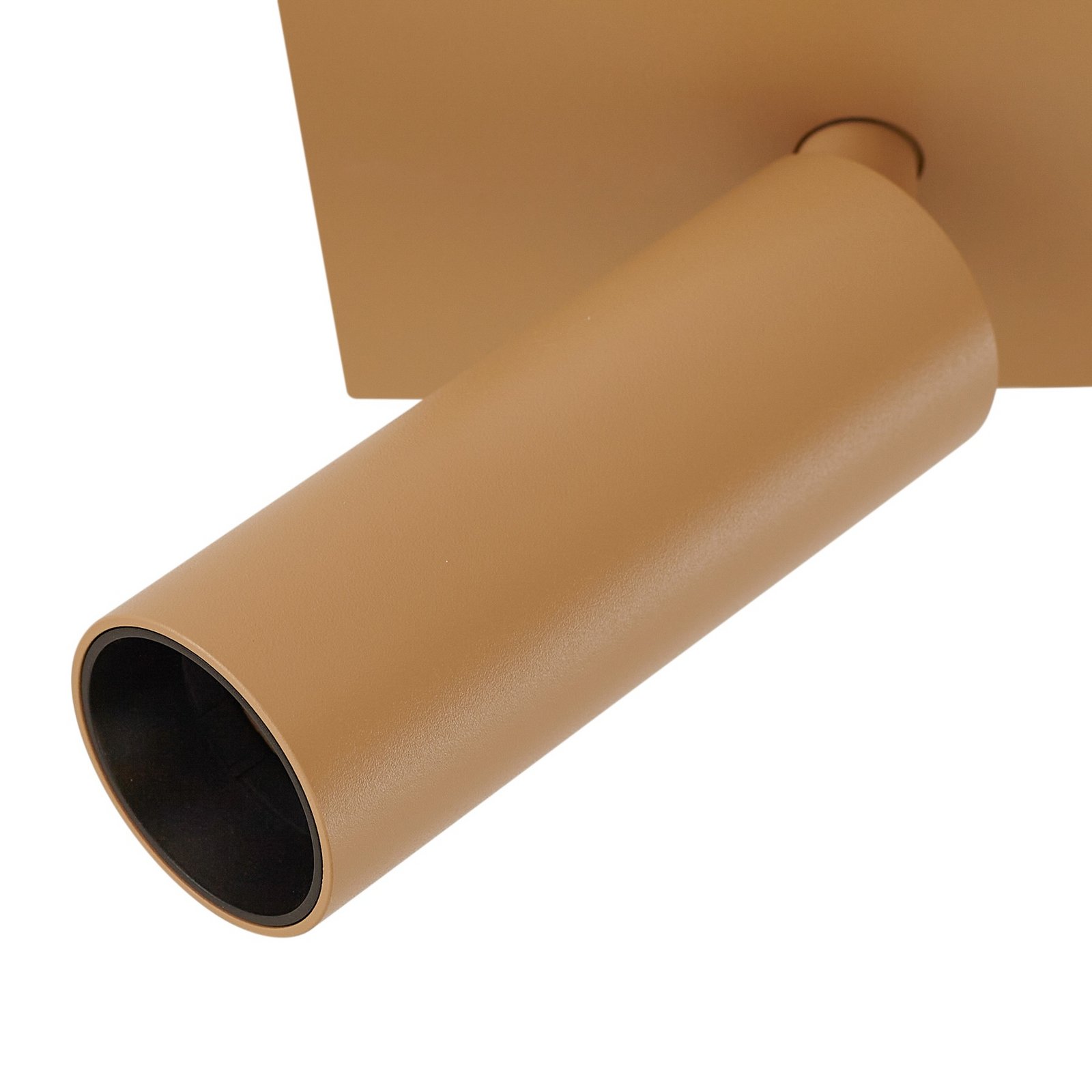 Arcchio Brinja Slim ceiling spotlight, brown, 2-bulb, GU10 MR11
