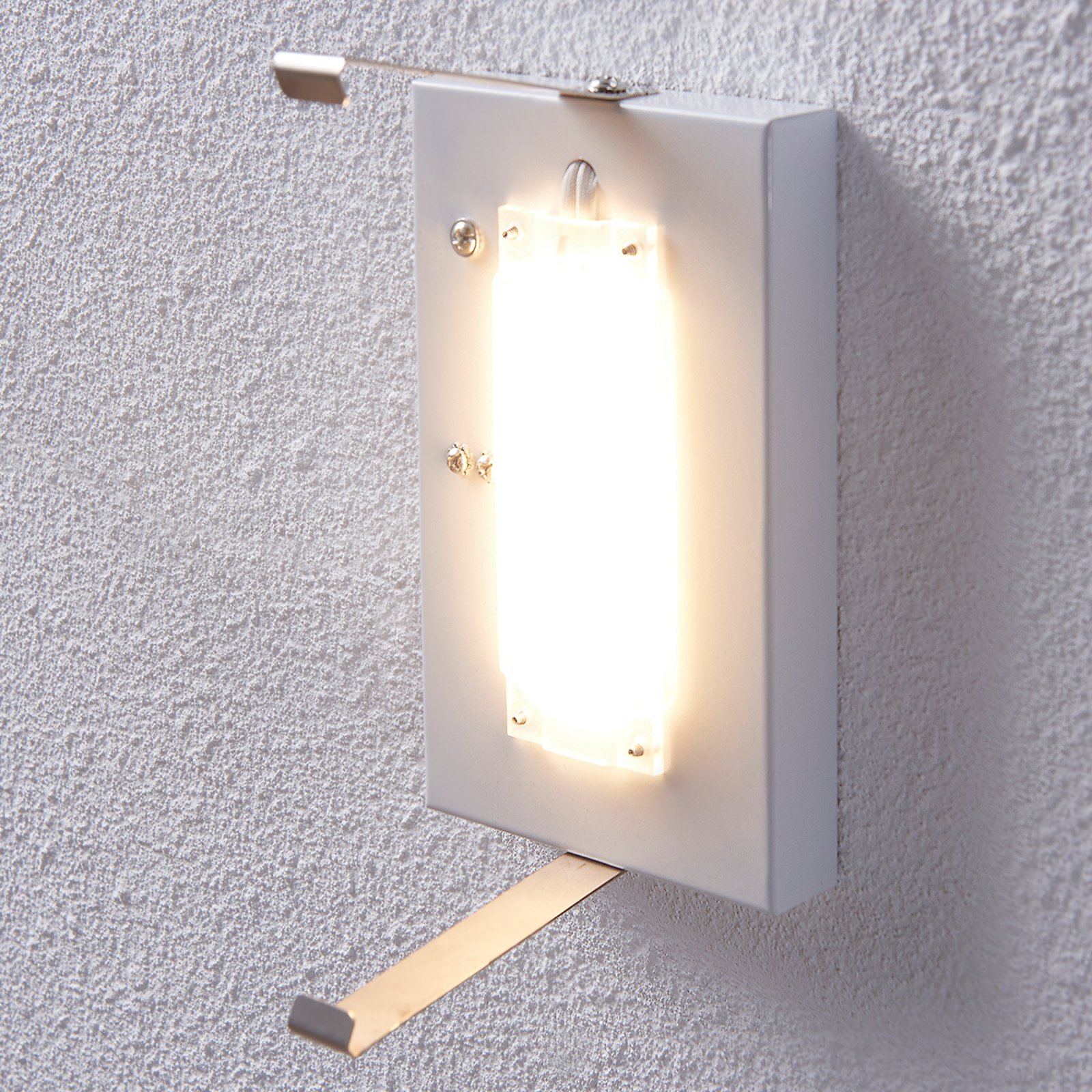 Helmi LED Candeeiro de Parede Opal - Lindby