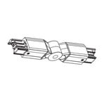 Angle connector for HV track system Noa