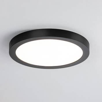 Paulmann Abia LED panel round, matt black