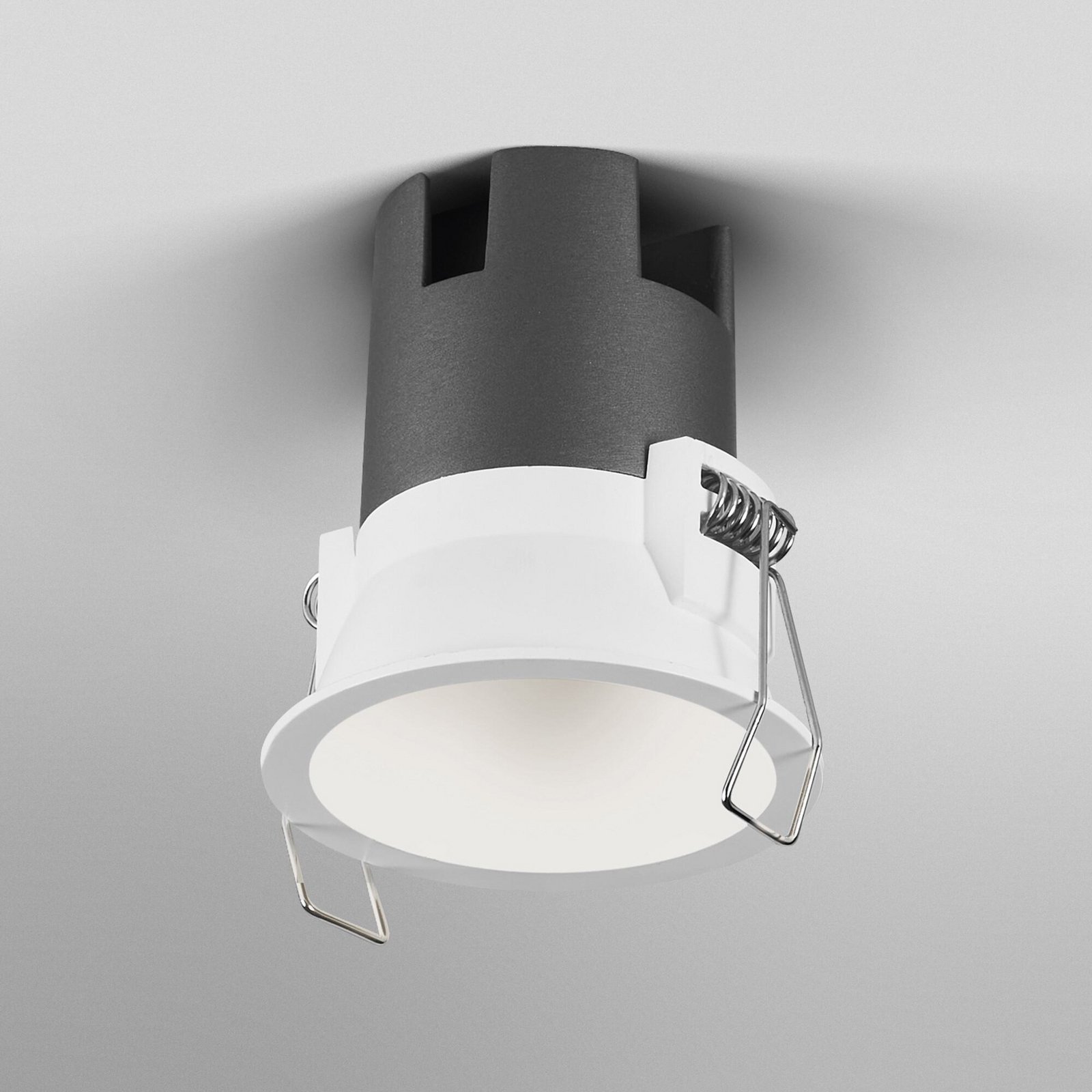 OSRAM LED-Einbauspot TWIST, weiß/weiß, 840, Ø 7 cm, Metall