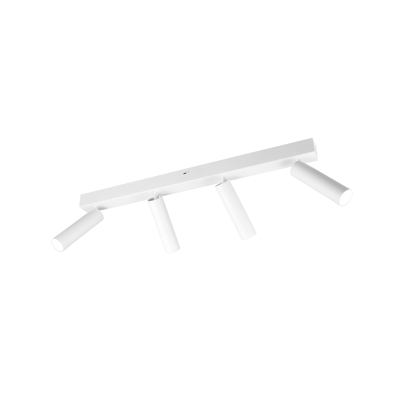 Spot pour plafond LED Ambala, 4 lampes, blanc, métal, CCT, intensité