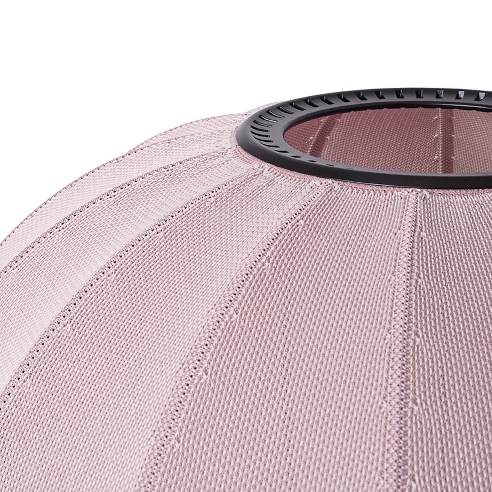 Knit-Wit 75 Round Pendelleuchte Light Pink Made By Hand - Esszimmer - Aluminium