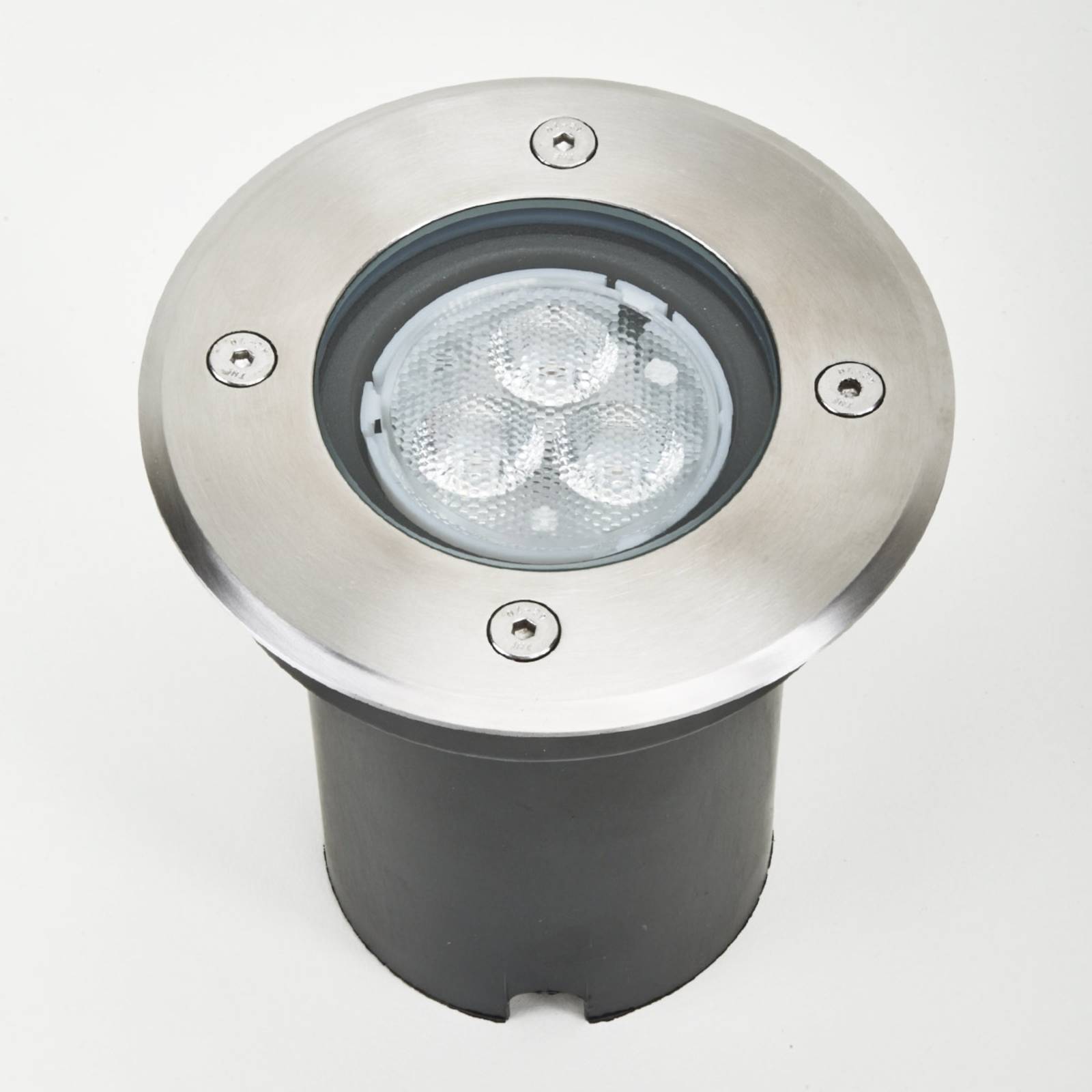 IP67 LED installed ground light Ava, round Lights.co.uk