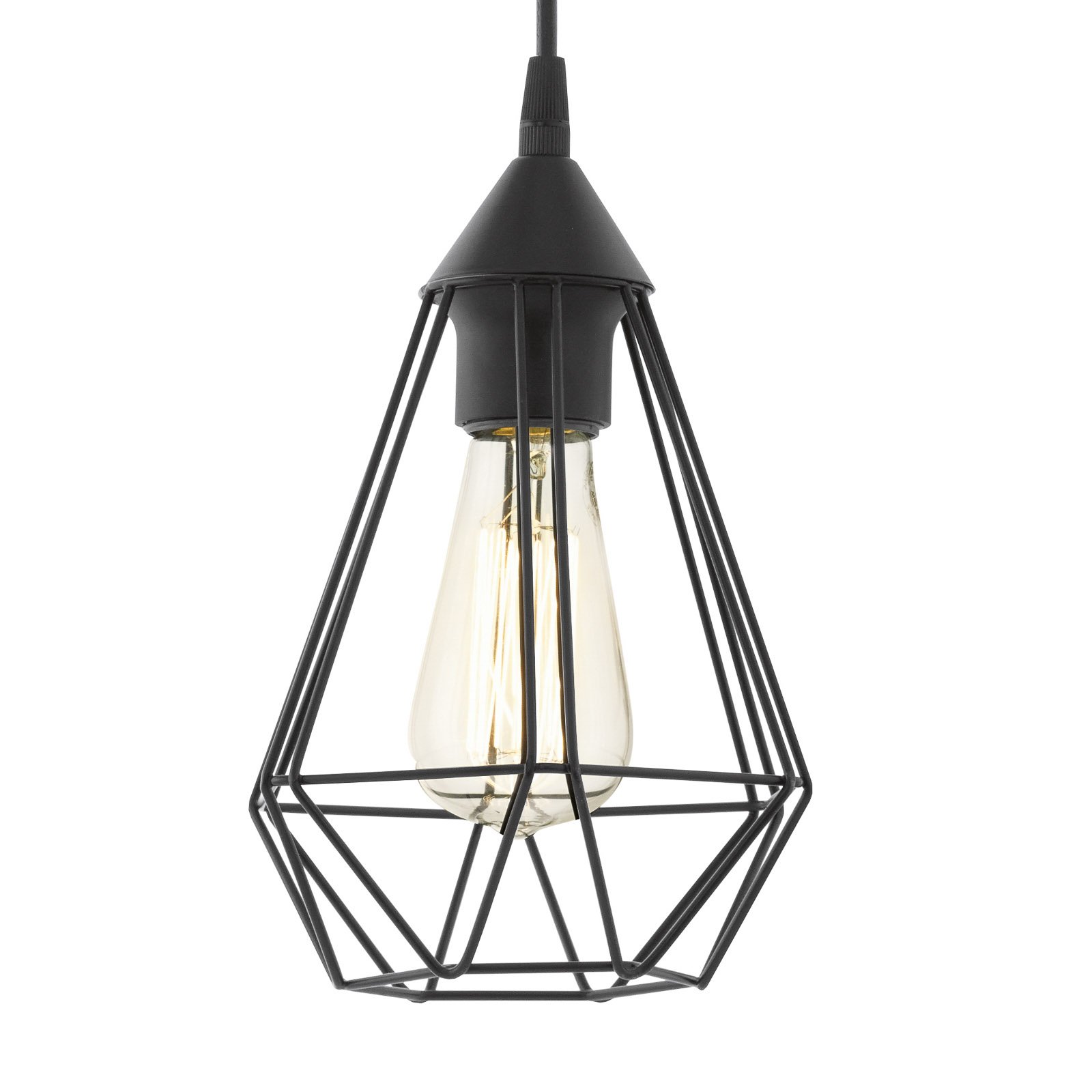 Tarbes - 3-bulb hanging light in a vintage design