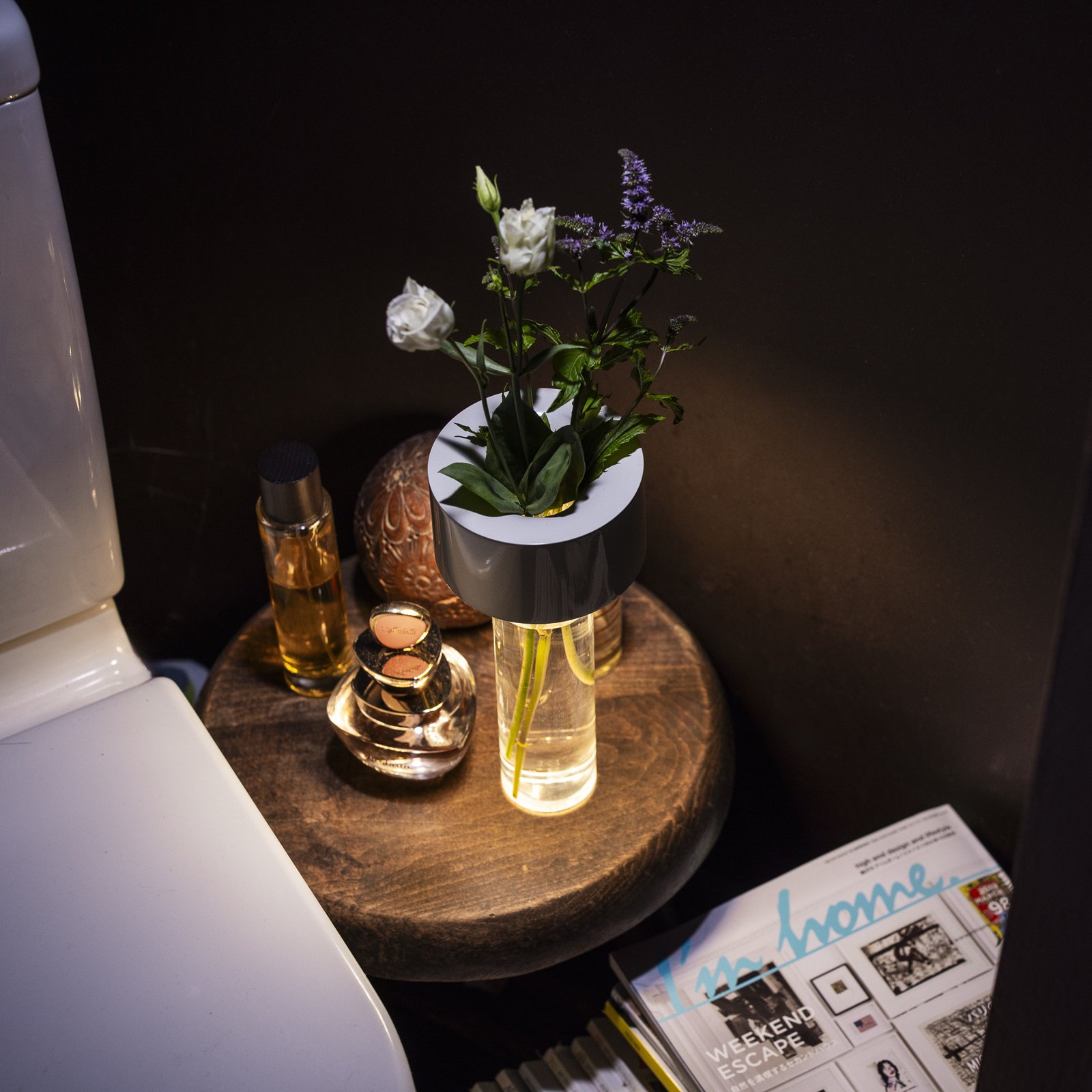 Fleur Portable Stolní Lampa Sage Green - Foscarini