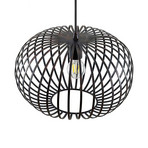 Rosalea Függőlámpa Black/Copper - Lindby