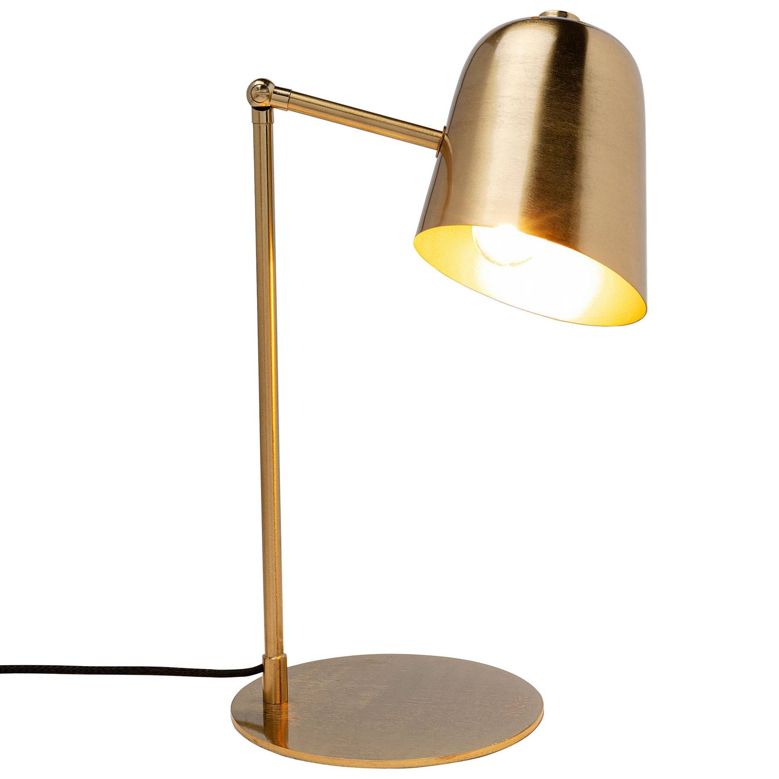 Kare Theater table lamp, brass - Living / Dining Room - Modern - Gold