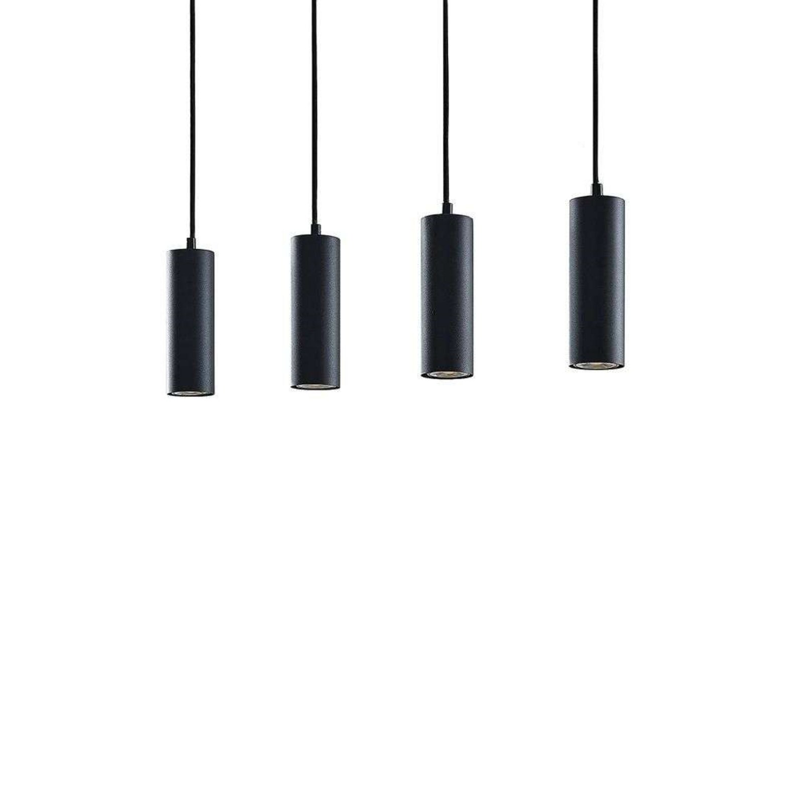 Joffrey Lustră Pendul Black - Lindby