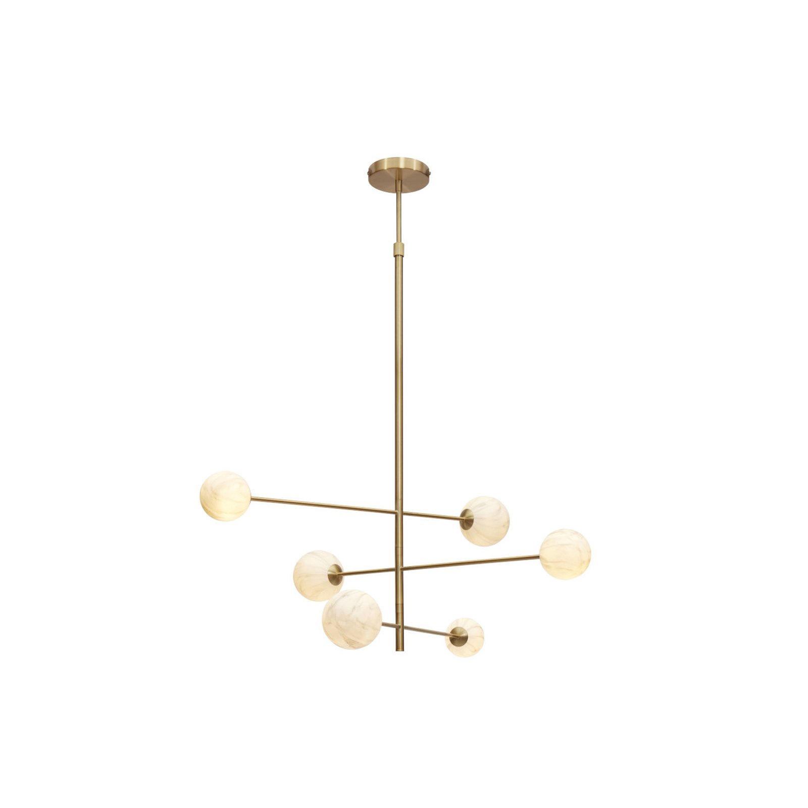 It’s about RoMi Carrara hanging light 6-bulb round