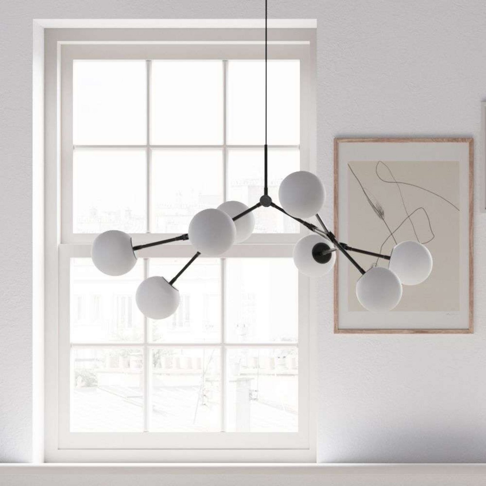 Drop Bulp Mini Grey Chandelier - 101 Copenhagen