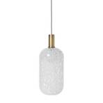 Collect Lustră Pendul Casca Tall Milk/Low Brass - ferm LIVING