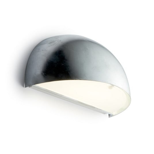 Rørhat Utendørs Vegglampe 40W E14 Galvanisert - LIGHT-POINT